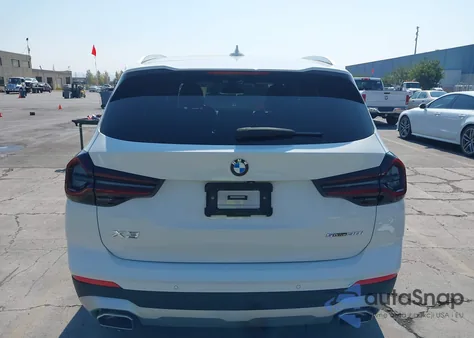 2022 BMW X3 Sdrive30I z USA, uszkodzony, nr VIN 5UX43DP05N9K02226